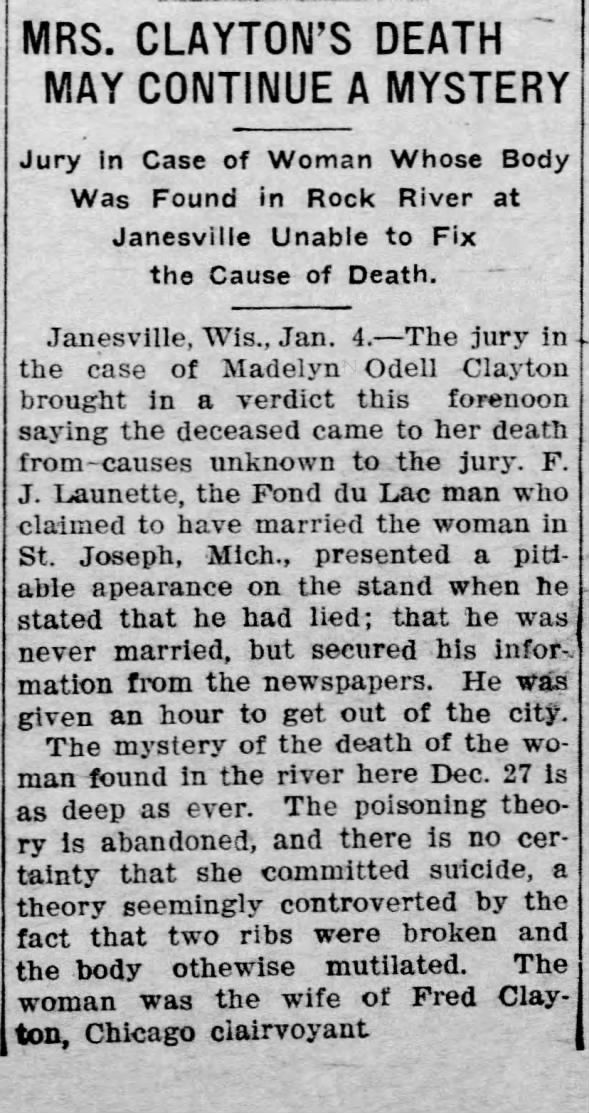 Murder mister of maud odell